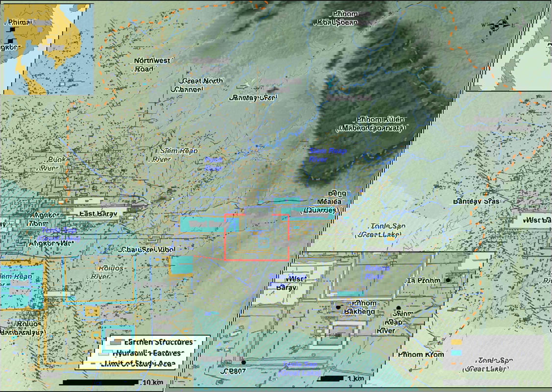 greater angkor water catchment area