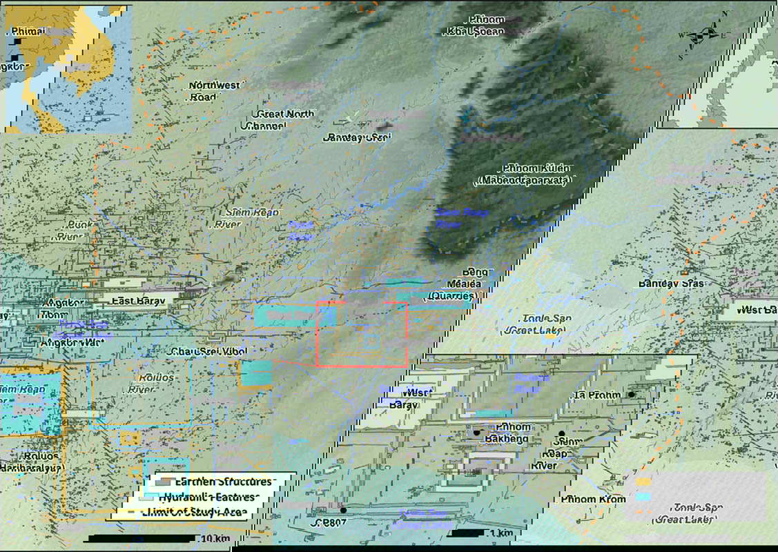 How Did HydroEngineering Help Build The Khmer Empire?