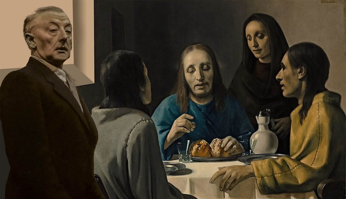 han van meegeren forged art supper emmaus painting