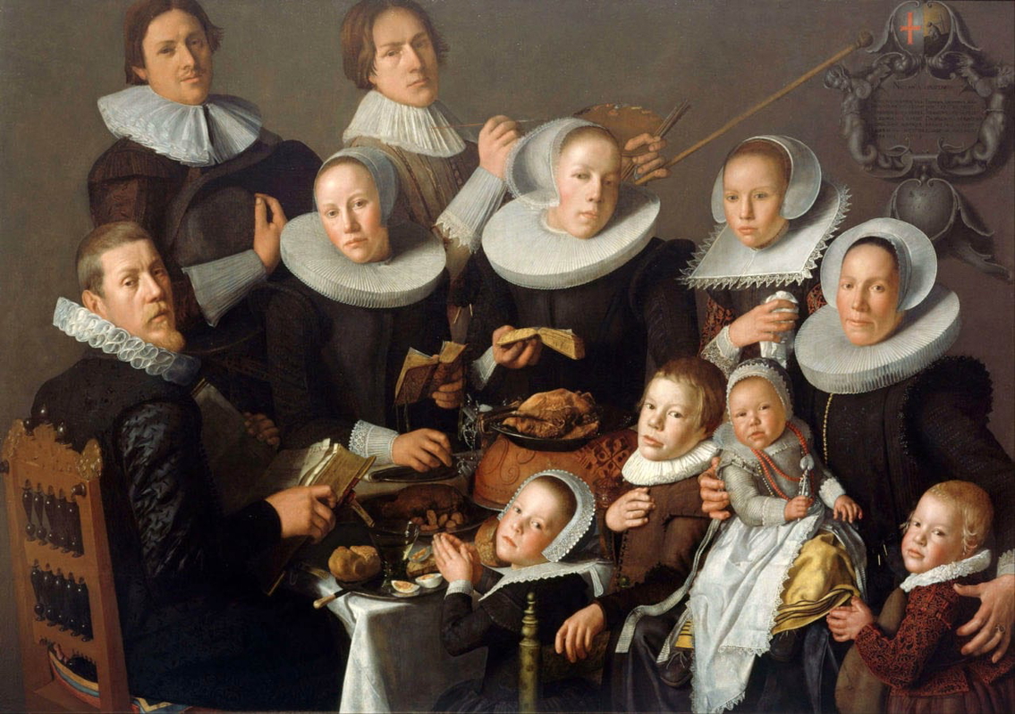 history of names van bochoven family portrait