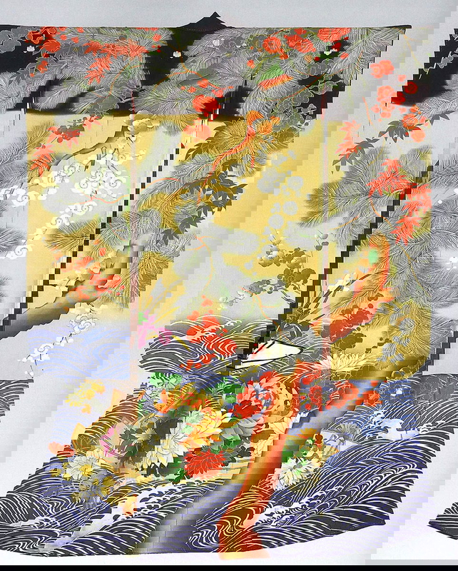 japanese kimono furisode khalili collection