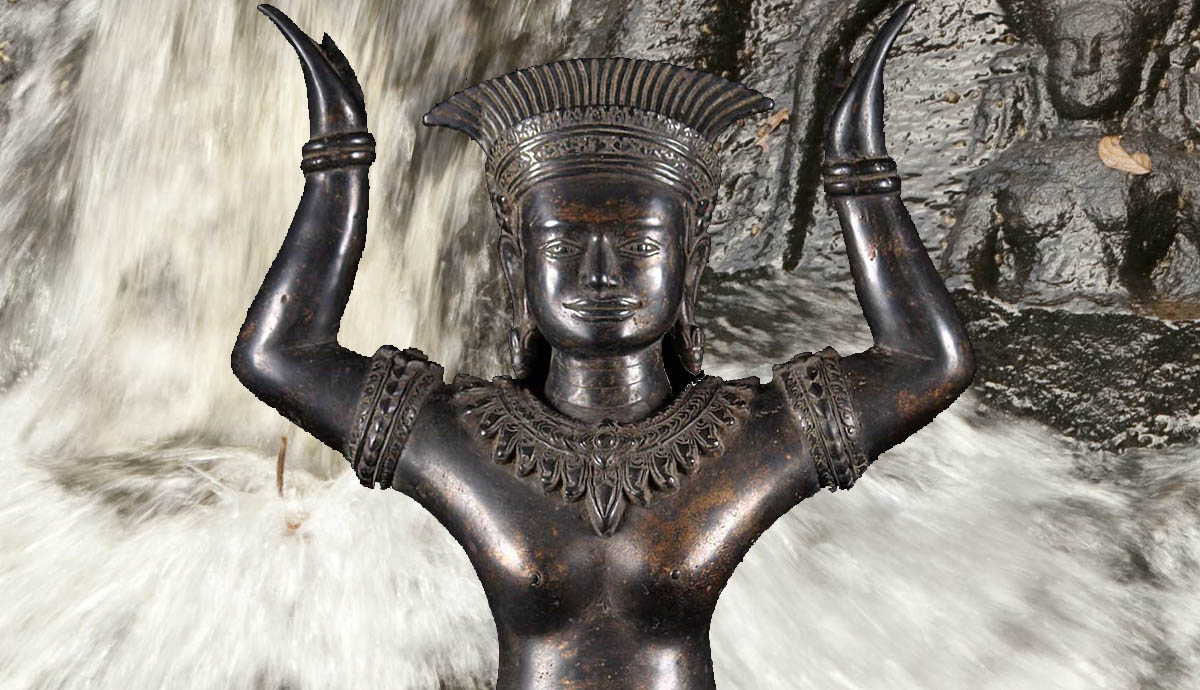 khmer empire hydro engineering angkor queen