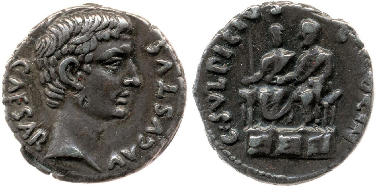 marcus agrippa augustus coin