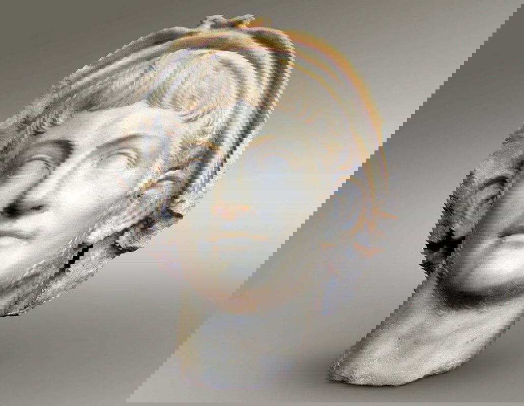 nero death young bust
