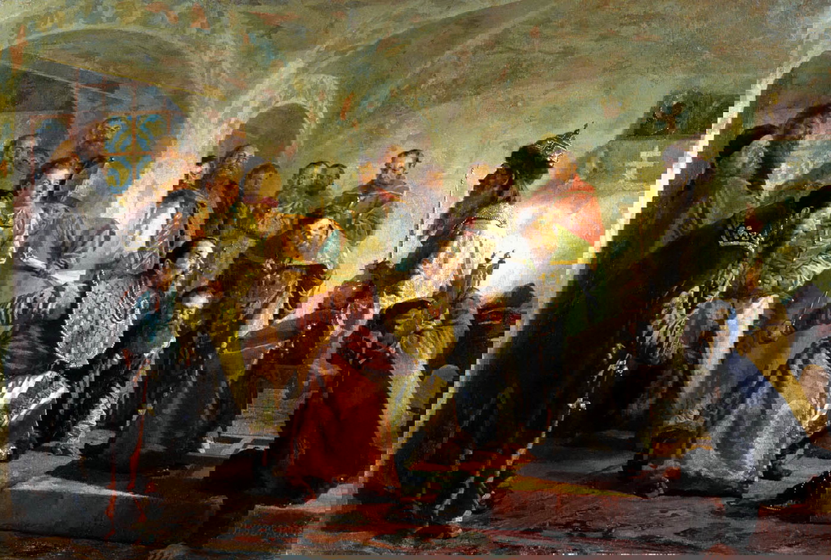 nevrev oprichniki painting