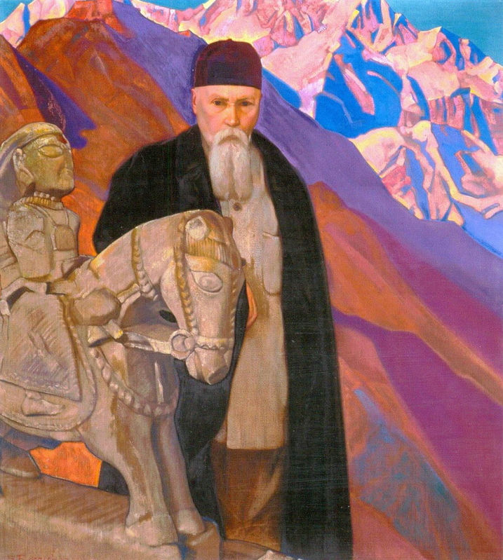 nicholas roerich poirtrait guga chohan son svetoslav