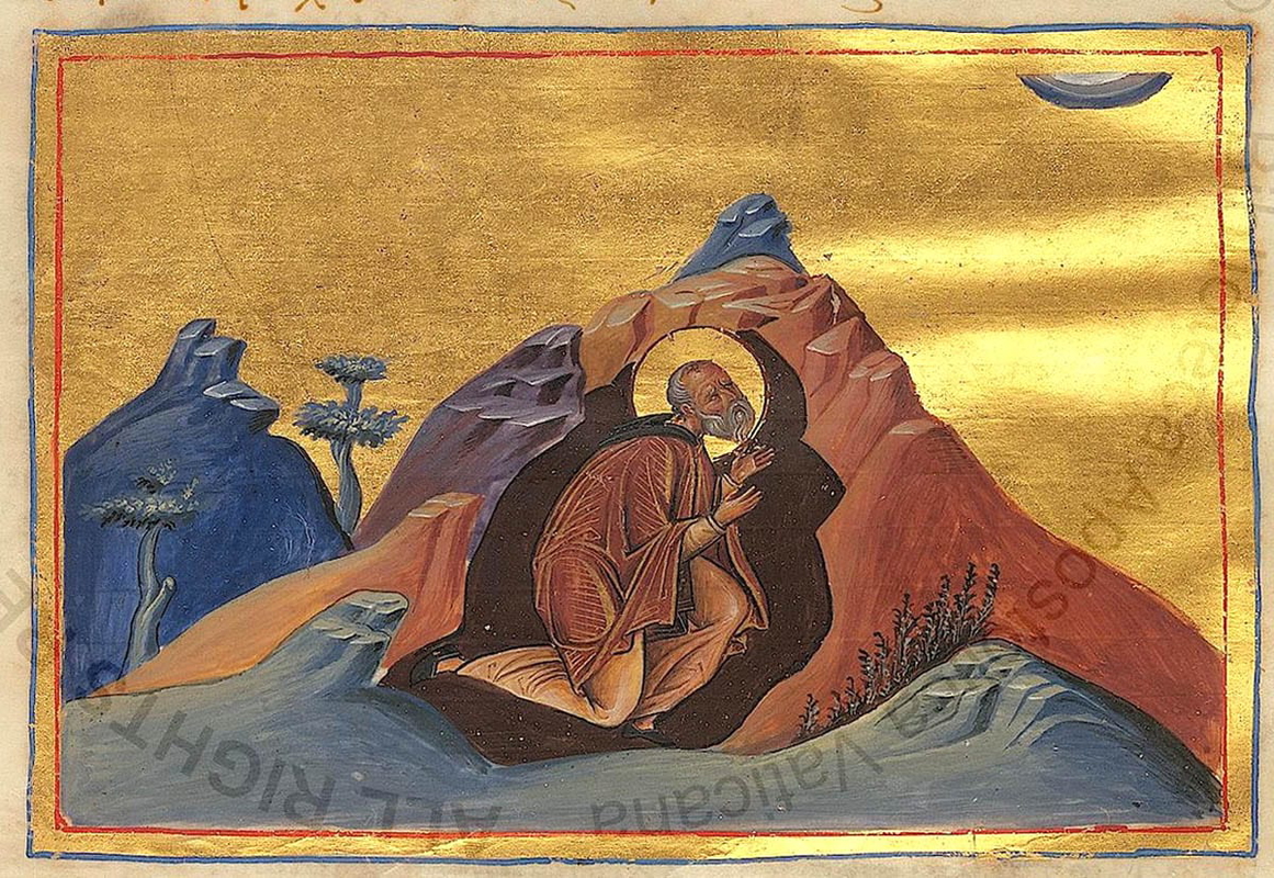 paul the simple menologion of basil II anchorites