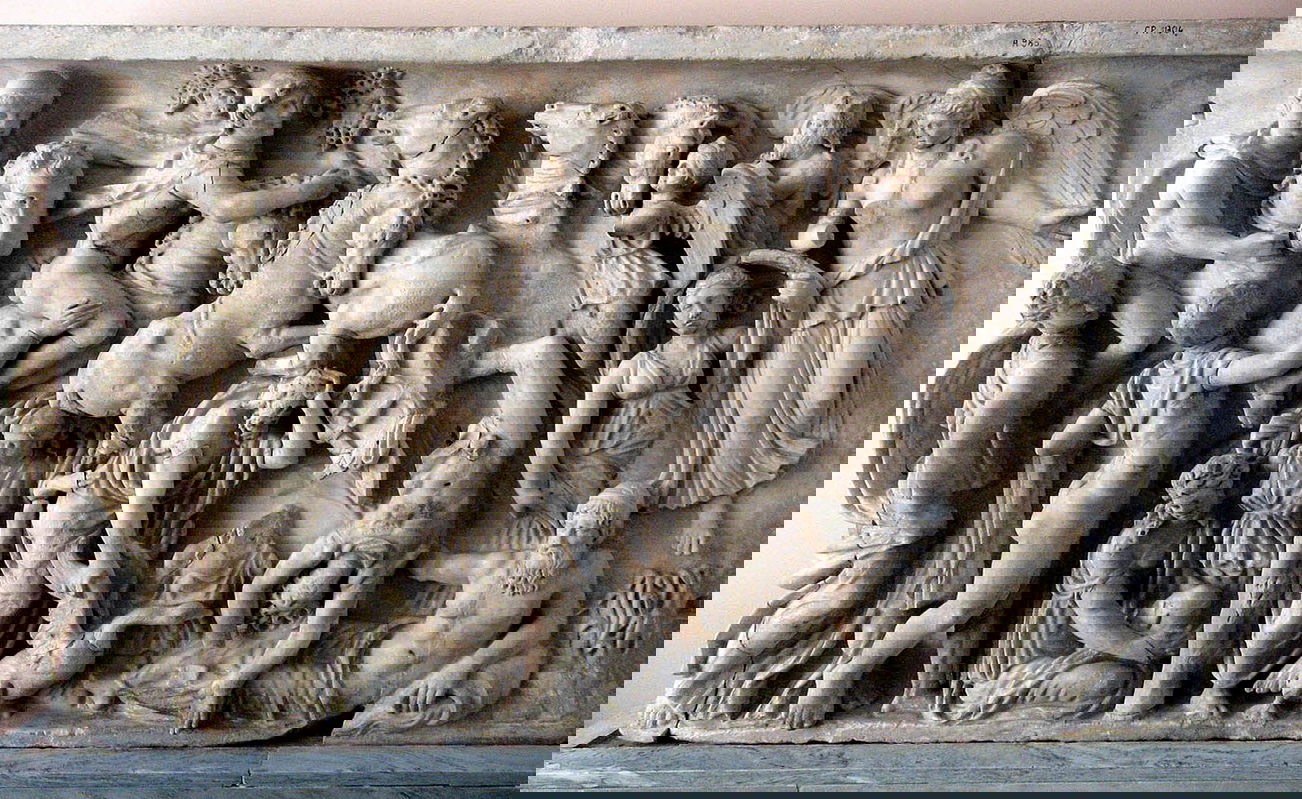 phaethon fall hermitage museum sarcophagus