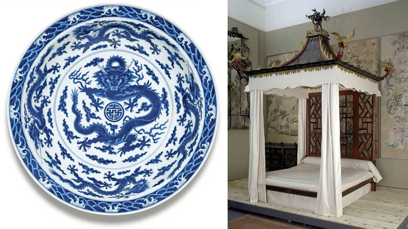 qing dyansty blue white dish linnell badminton chinese bed.jpg