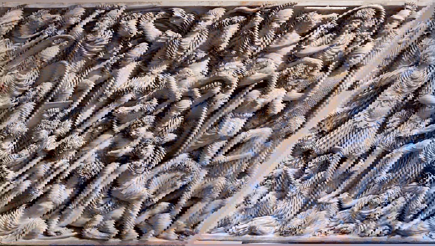 roman legion army military sarcophagus
