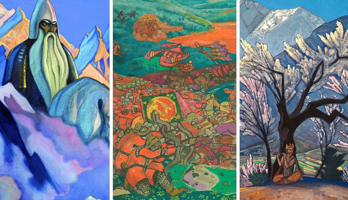 shangri la paintings by nicholas roerich