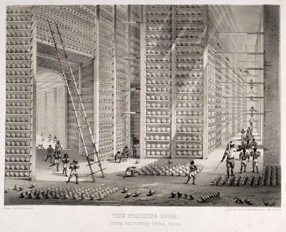 sherwill opium factory east india company