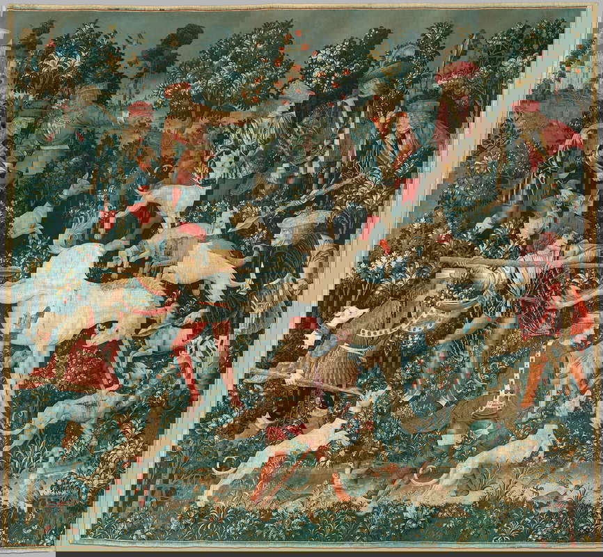 unicorn defends himself
