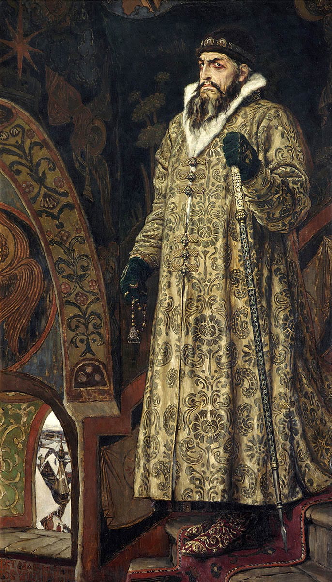 painting of Tsar Ivan the Terrible