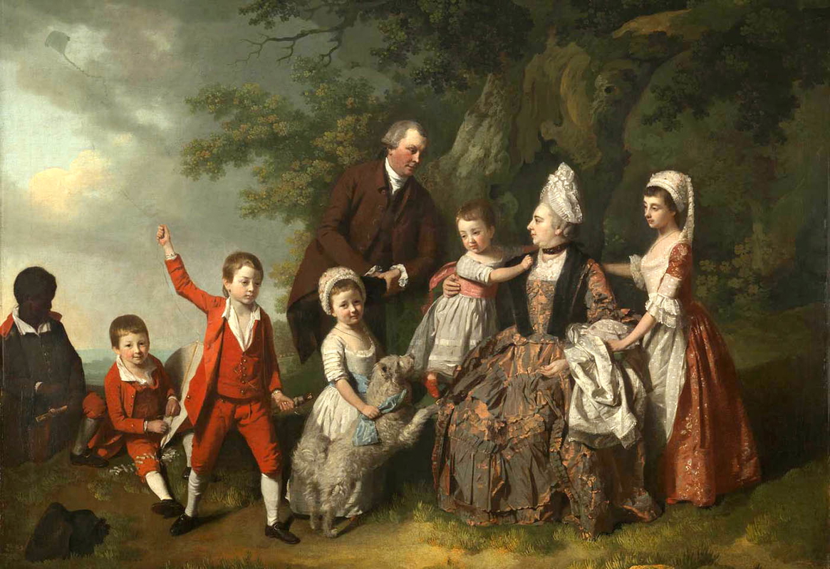 wheatley family group landscape painting