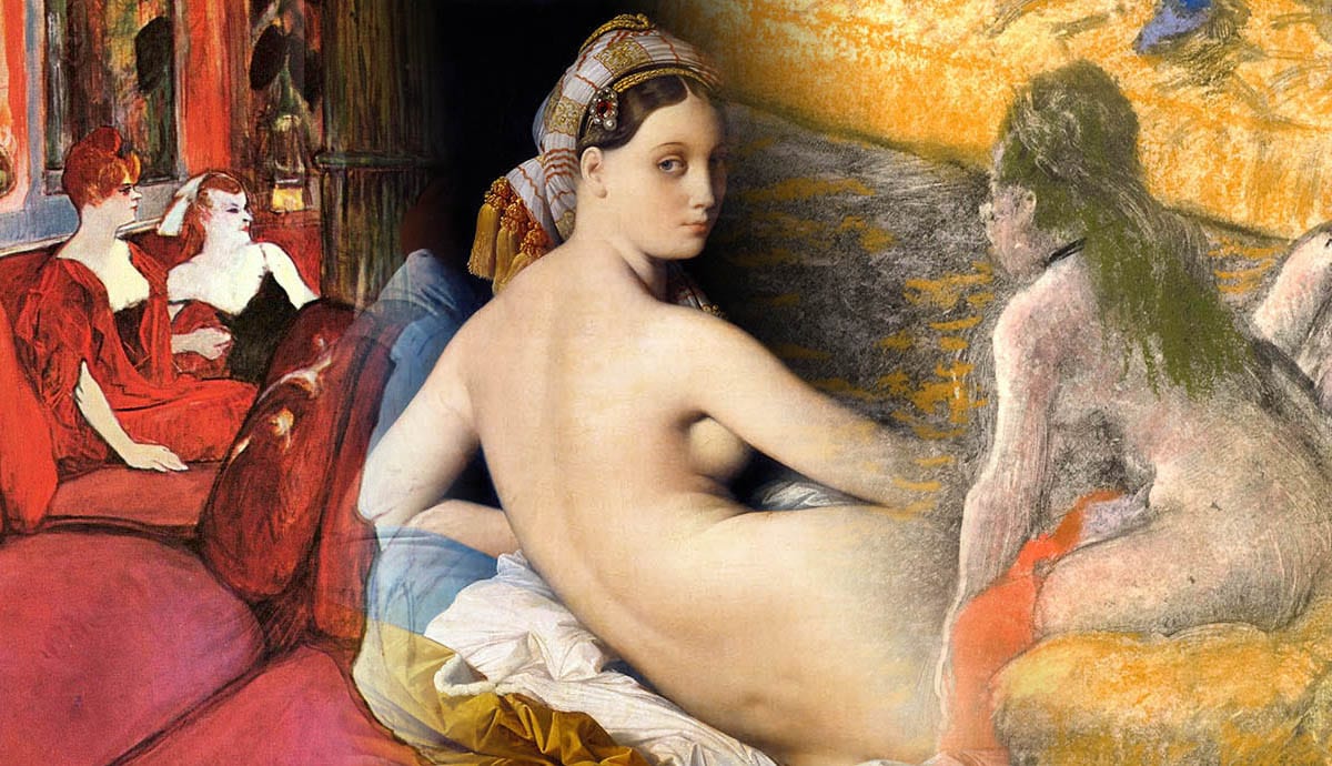 19th century brothel french impressionism paintings