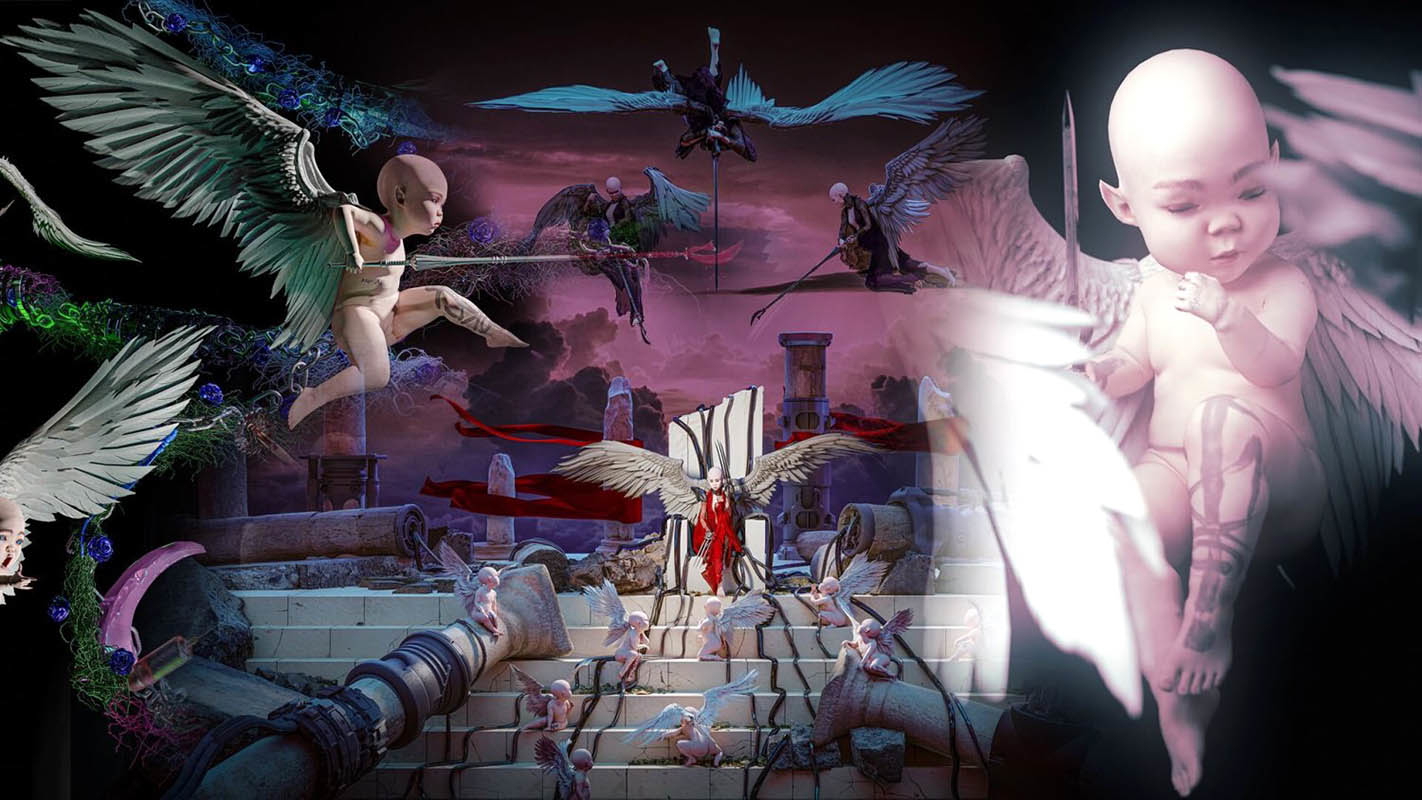 Grimes nft collection waynymph fantasy art