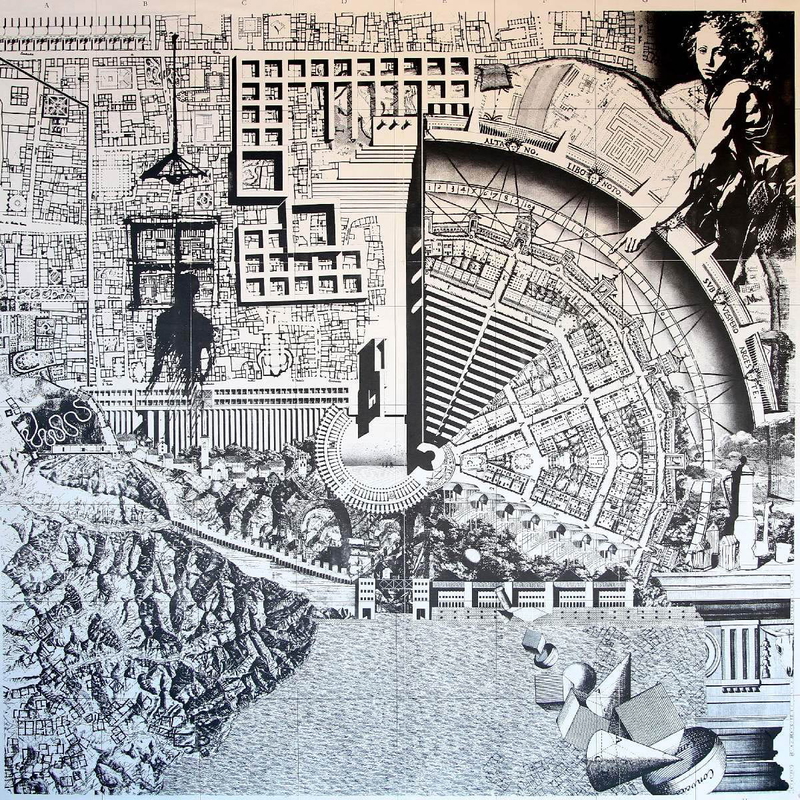 aldo rossi analogue city collage