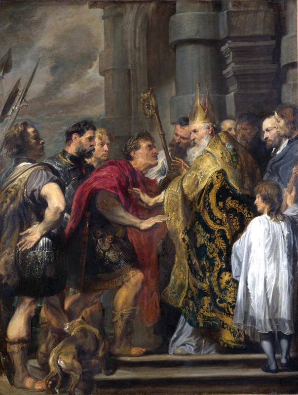 ambrose barring theodosius milan vandyck london