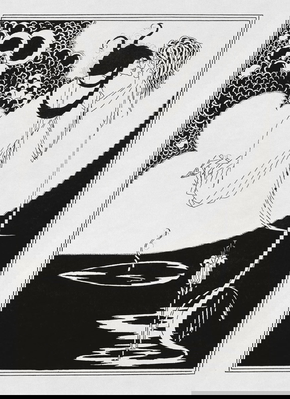 art nouveau aubrey beardsley climax