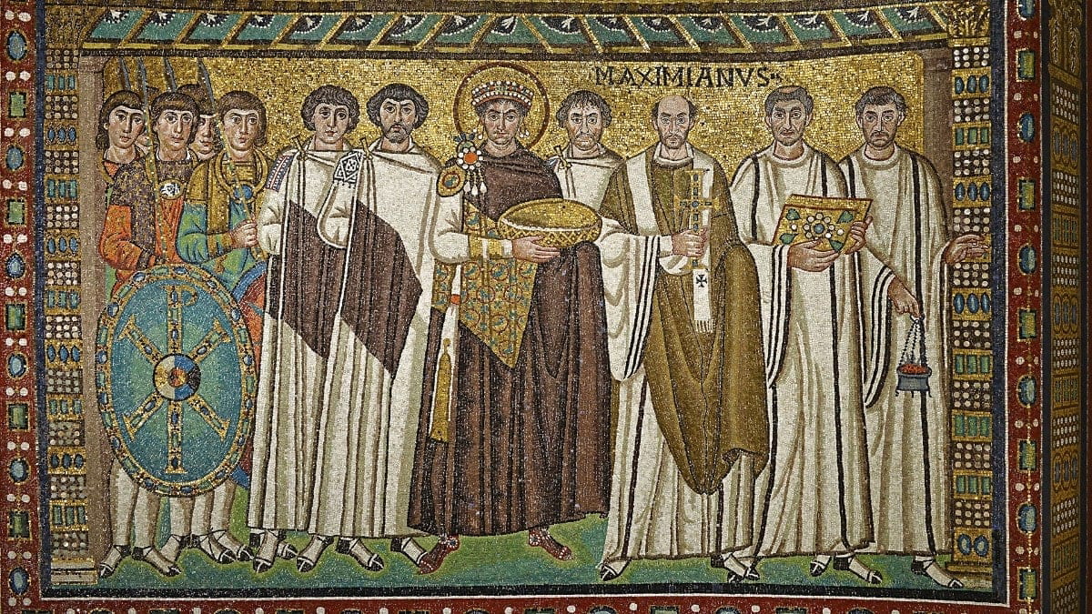 basilica di san vitale mosaic justinian belisarius