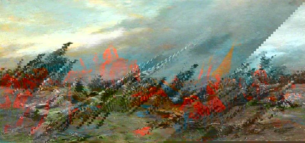 battle scene