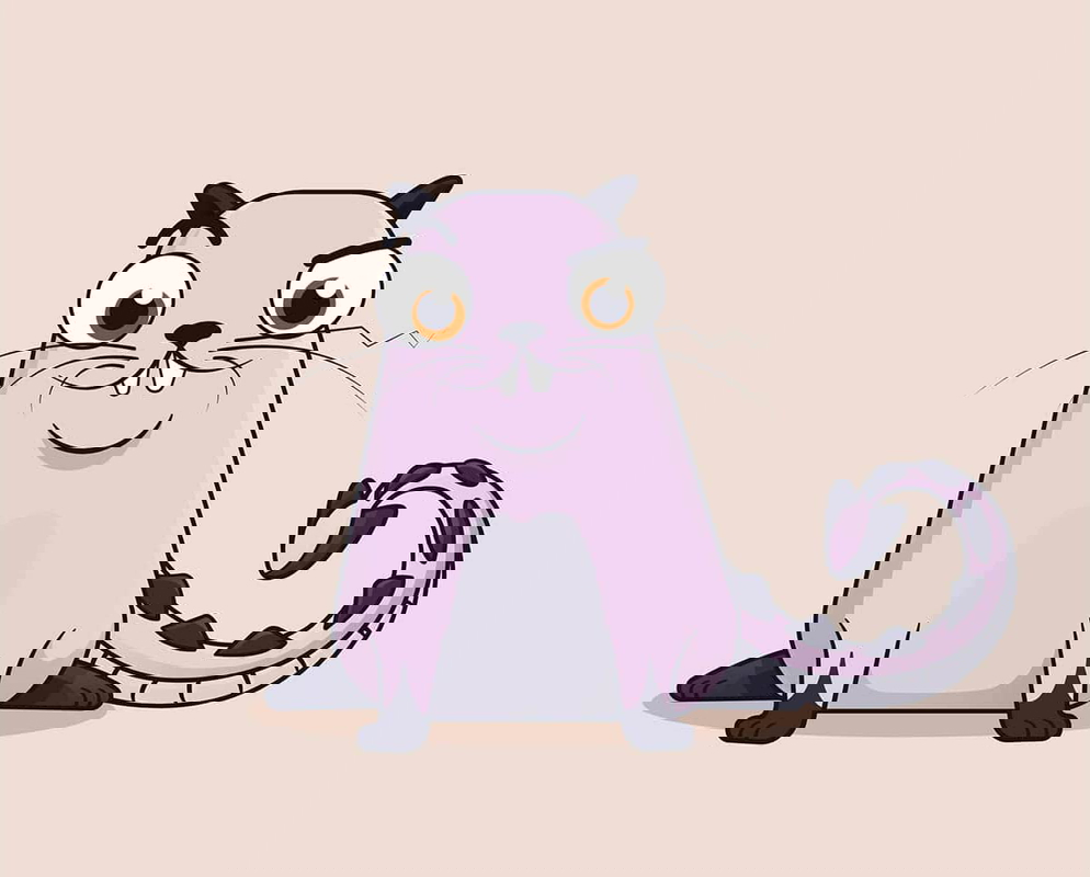cryptokitties 896775 pink cat cartoon image