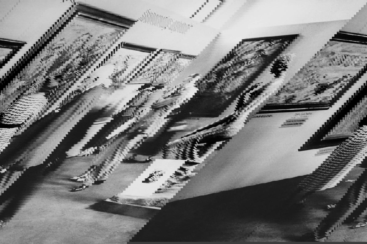 degenerate art exhibition munich photograph
