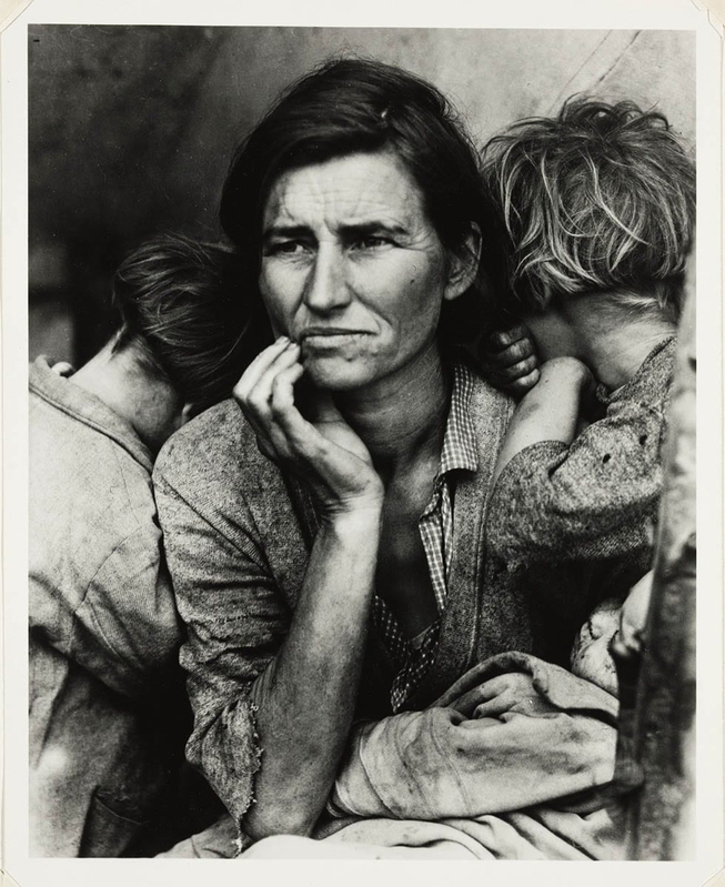 dorothea lange migrant mother photograph