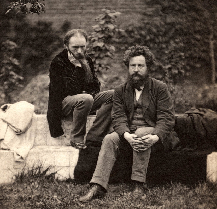 edward burne jones william morris photograph