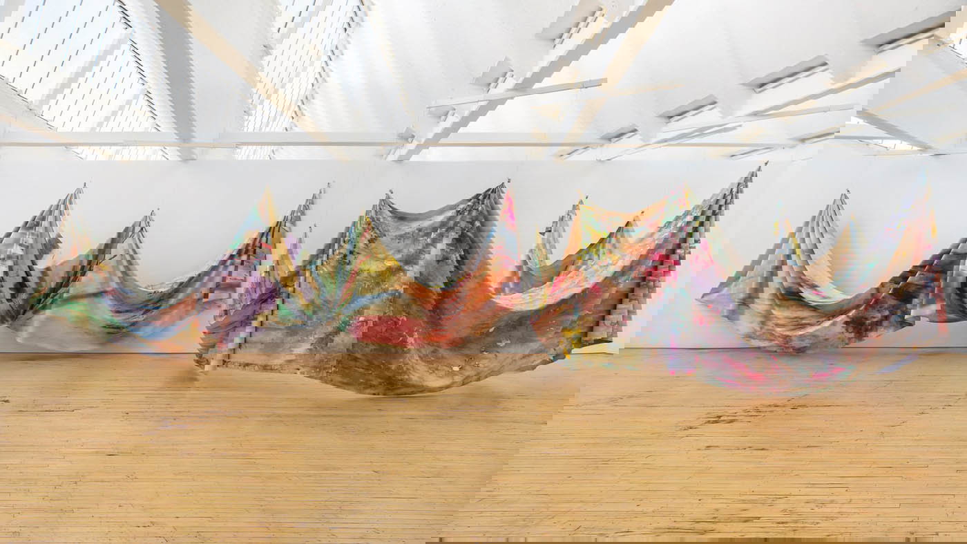 gilliam carousel drape painting