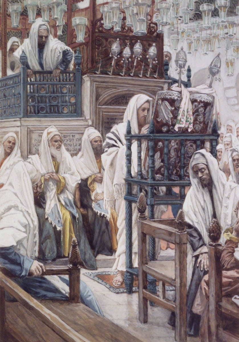 jesus in the synagogue