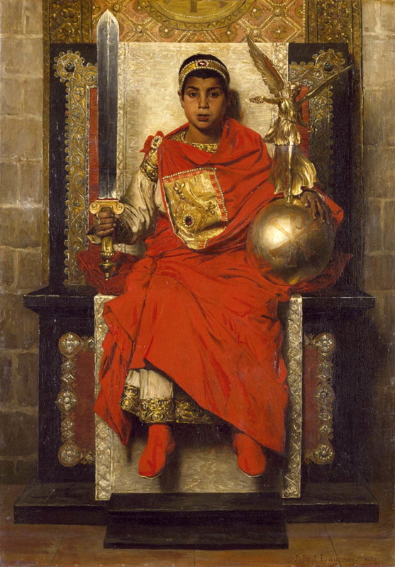 jp laurens emperor honorius painting chrysler museum