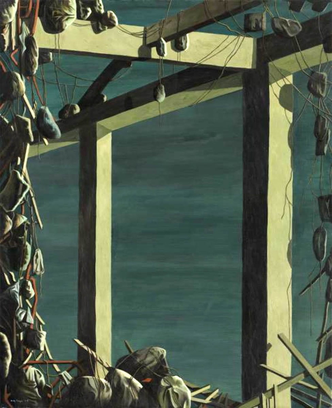 kay sage bird in the room 1955