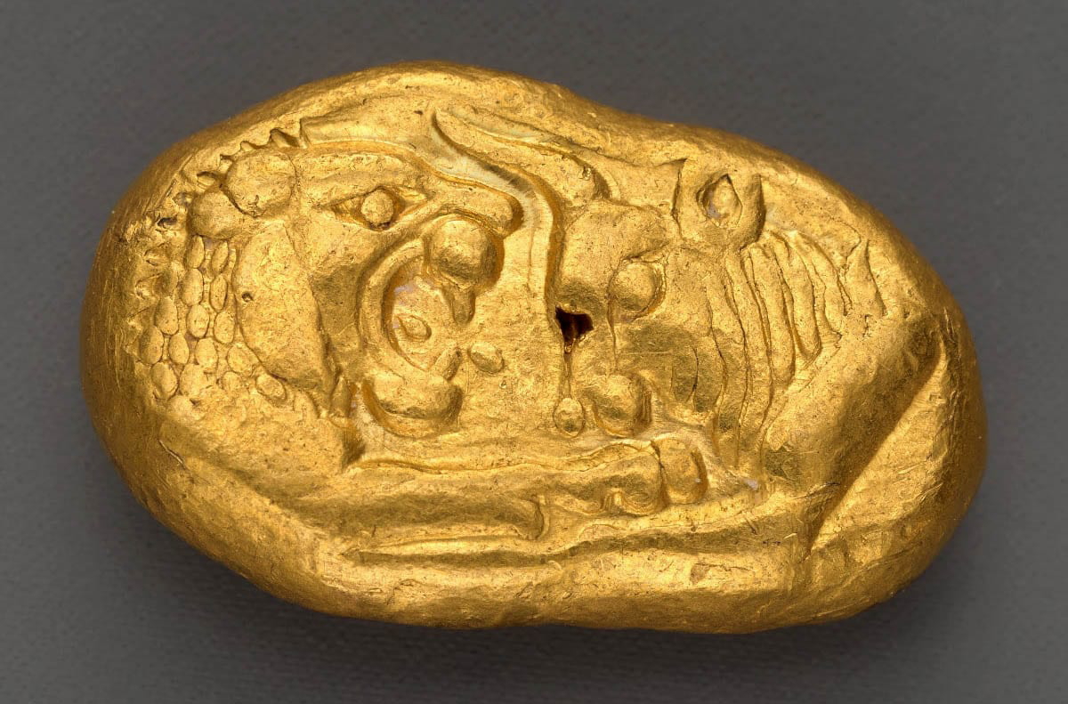 lydian gold stater achaemenid empire