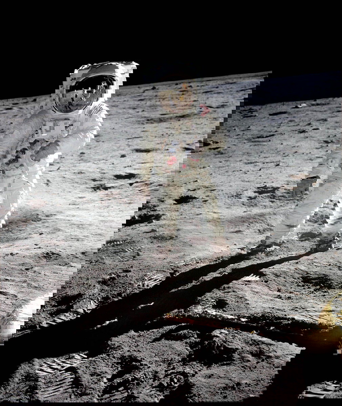 neil armstrong man on moon