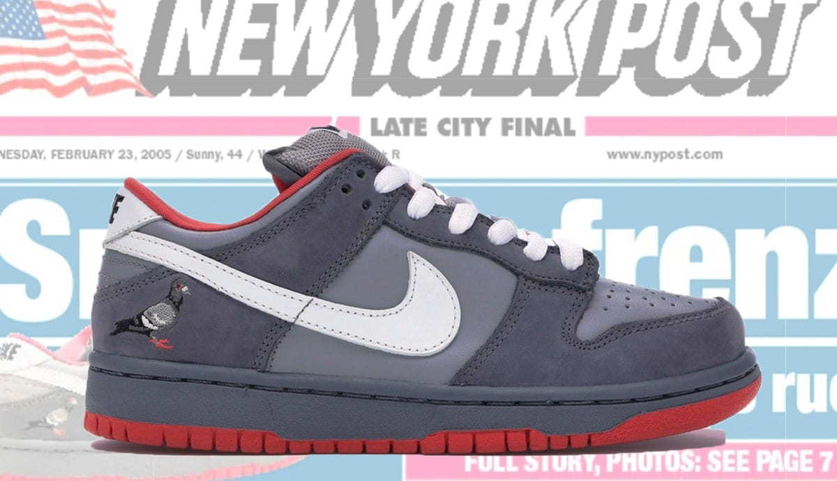 nike jeff staple pigeon sneaker new york post