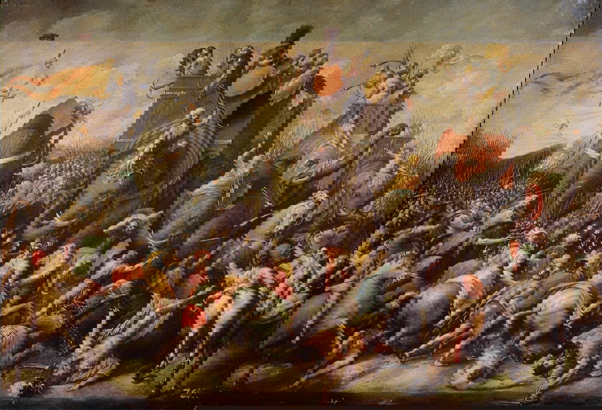 romano battle zama