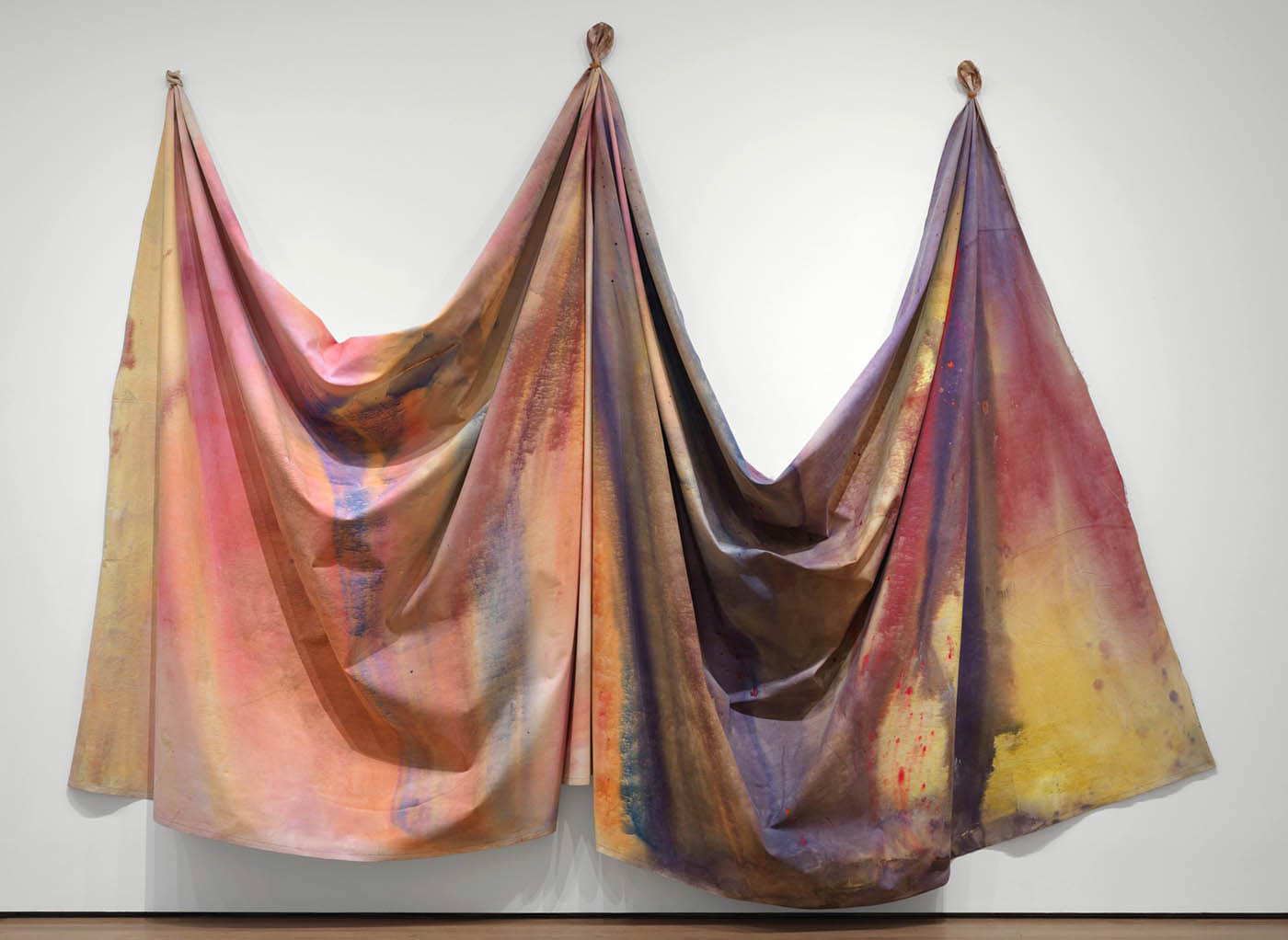 sam gilliam drape color field painting