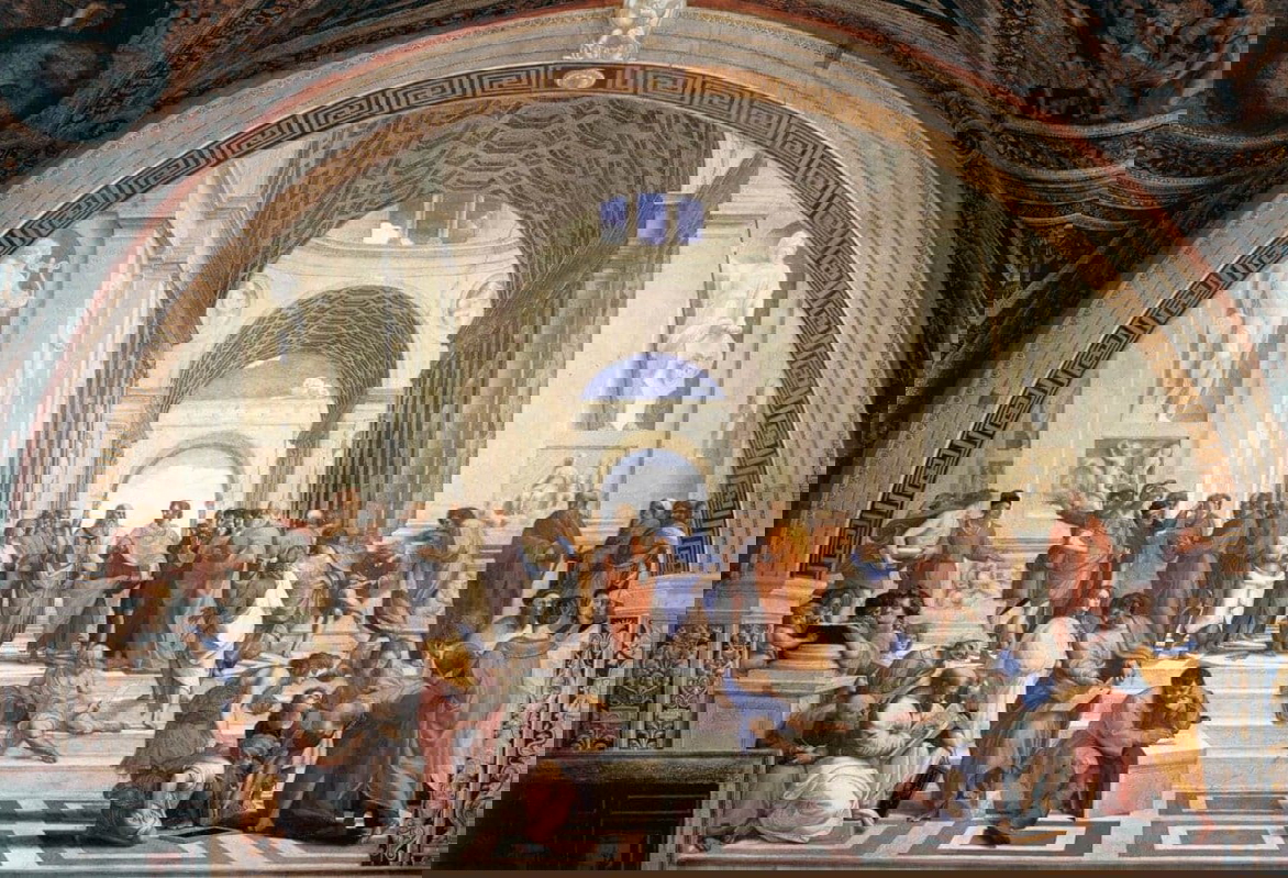 school of athens female philosophers