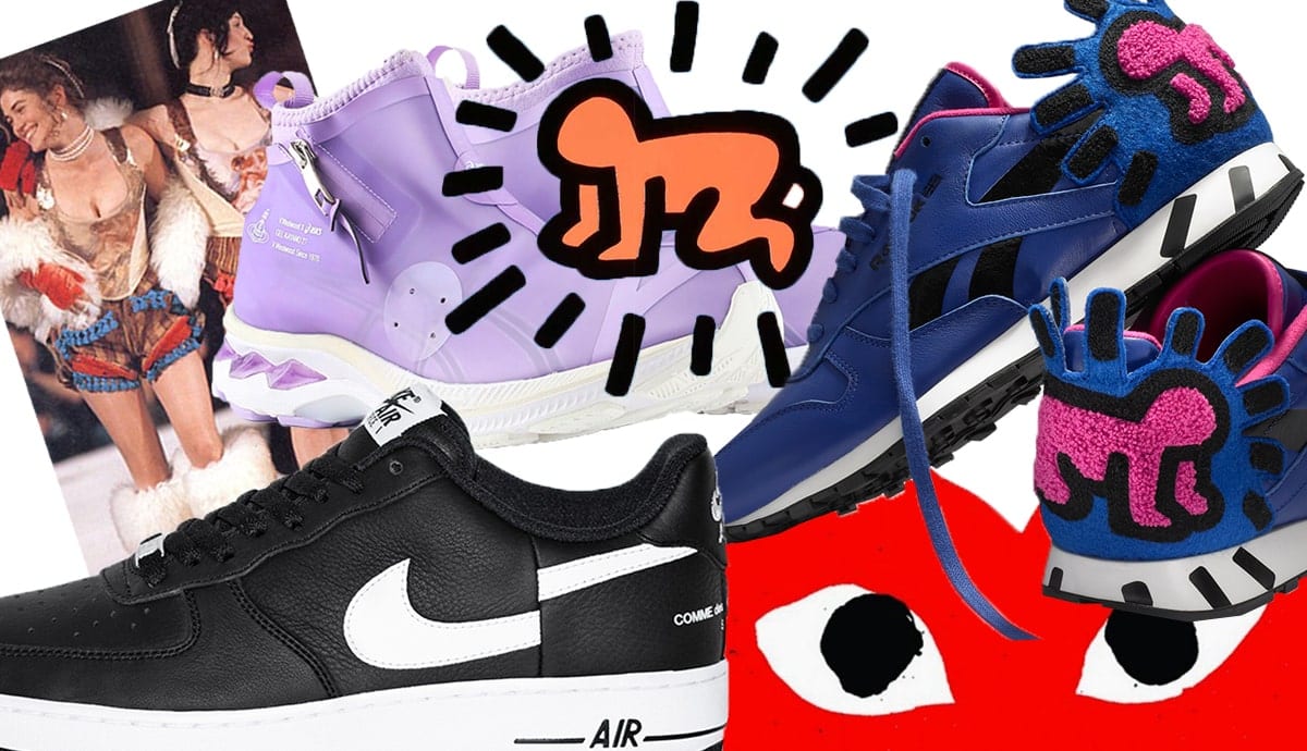 supreme nike comme garcons haring reebok westwood asics