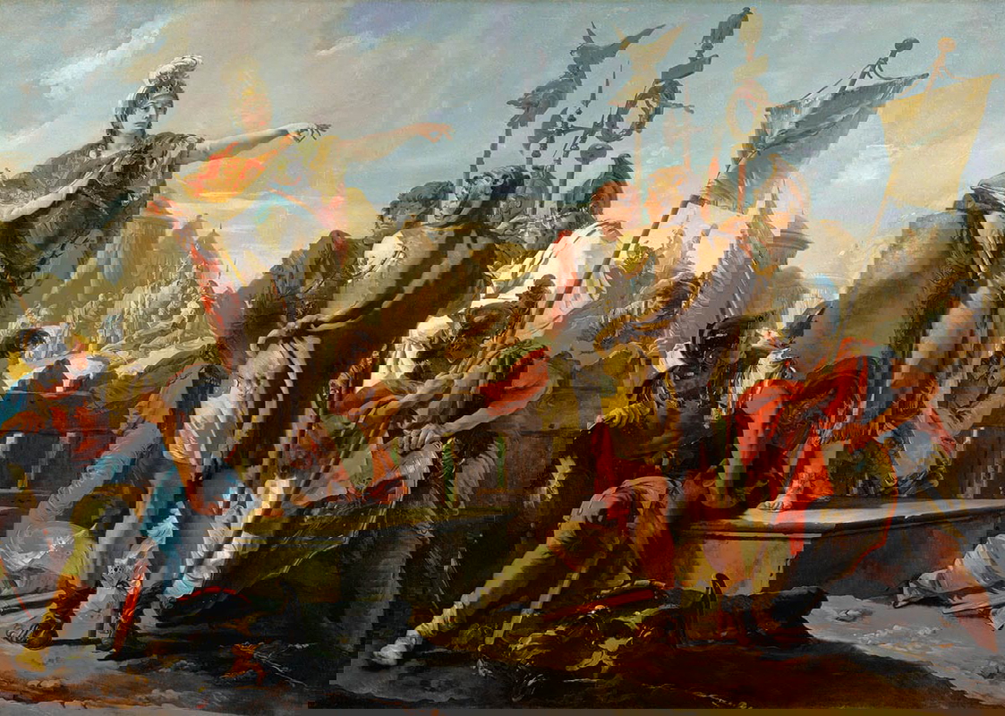tiepolo zenobia soldiers crisis third century