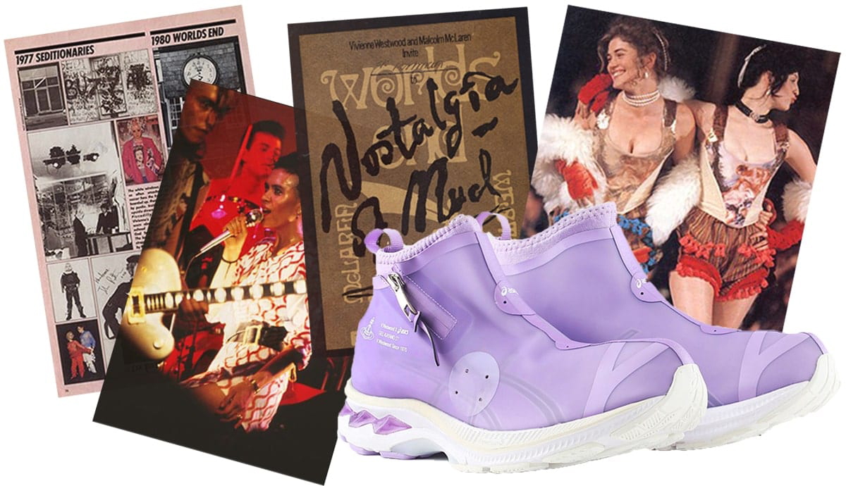 vivienne westwood collections asics sneaker