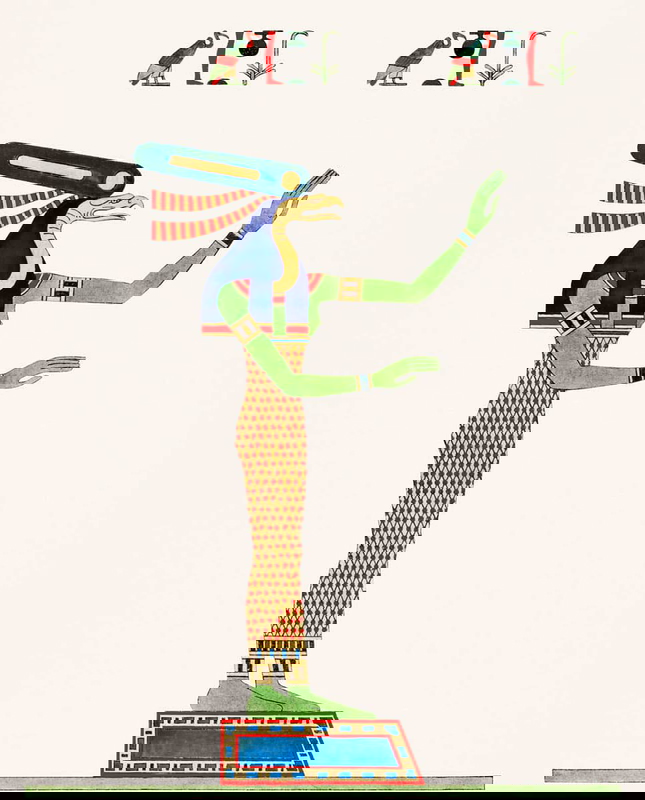 wadjet leon jean joseph dubois illustration