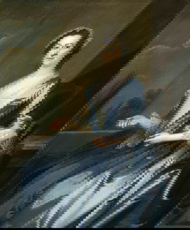 wollaston portrait woman painting