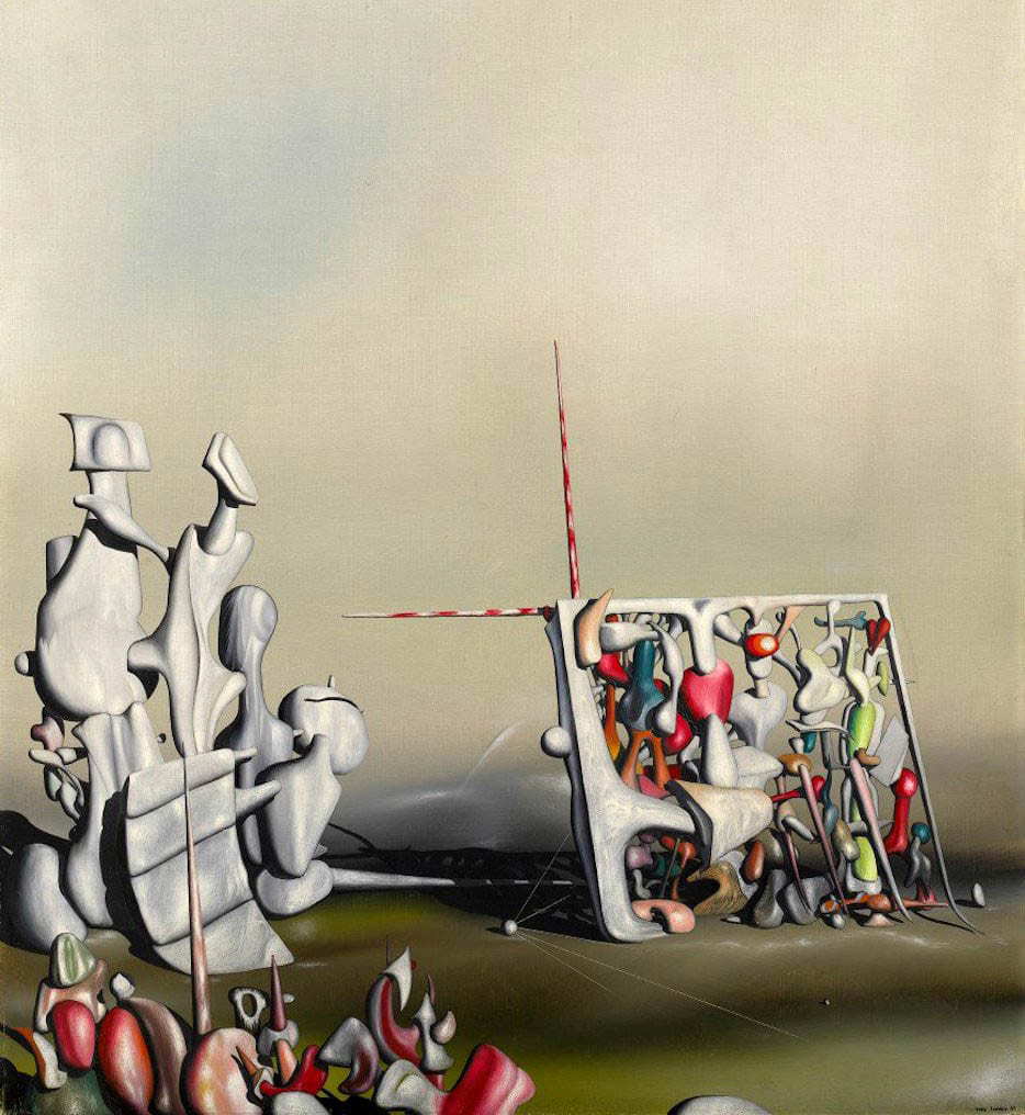 yves tanguy there motion not ceased