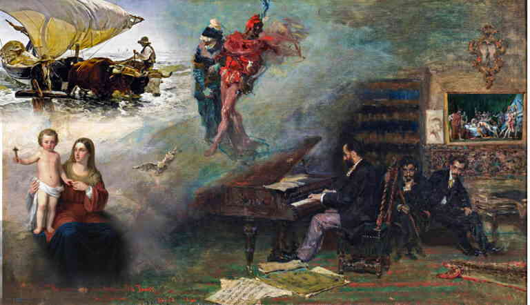 19th century paintings by famous spanish painters