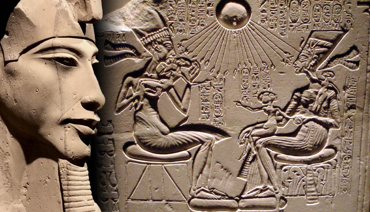 Akhenaten and Nefertiti
