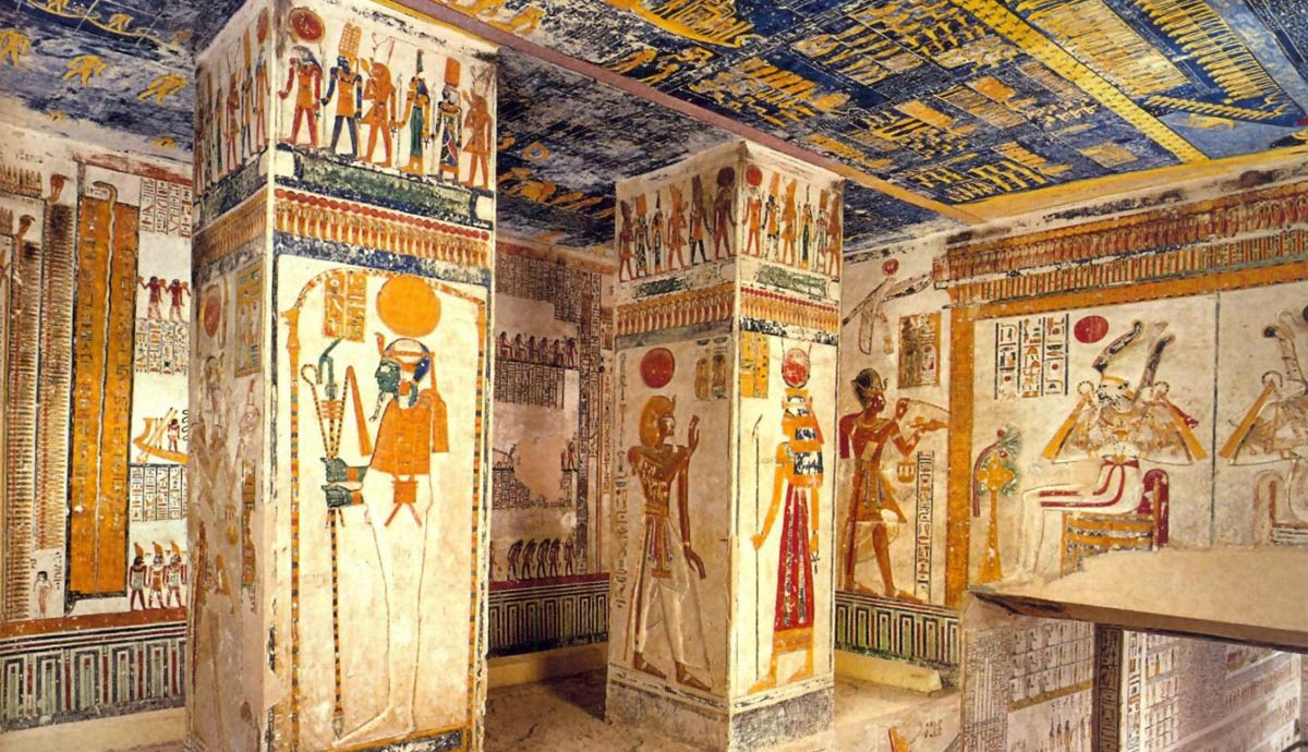Inside the Tomb of Ramesses IV