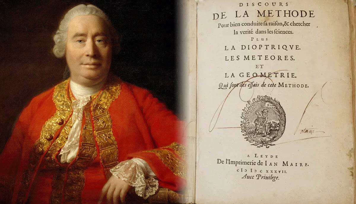 Portrait david hume human understanding philosophy